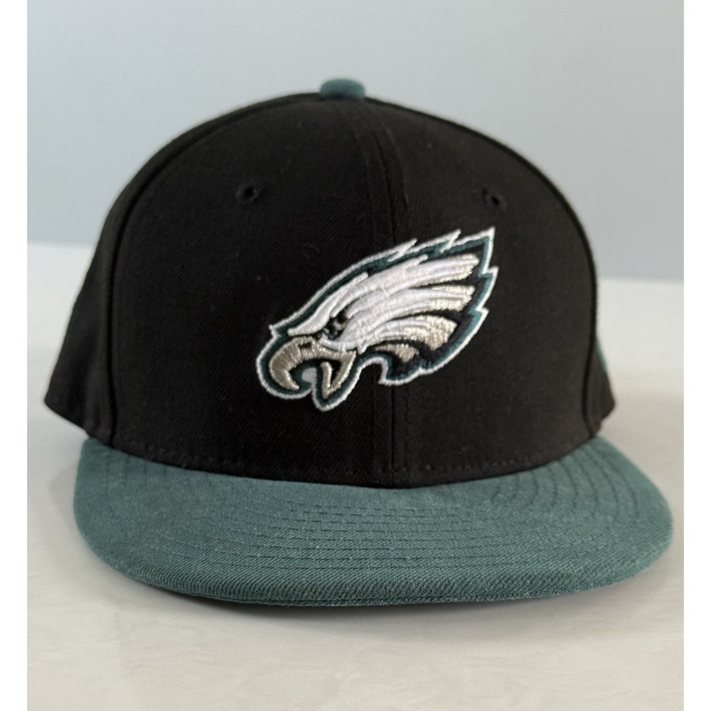 Philadelphia Eagles Adjustable Snapback Cap Youth PHI NFL Green Black New Era